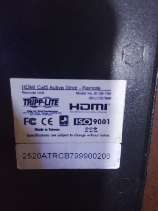 TRIPP- LITE B126-1A0 hdmi