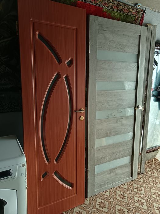 Ușă interior cameră și bucătărie