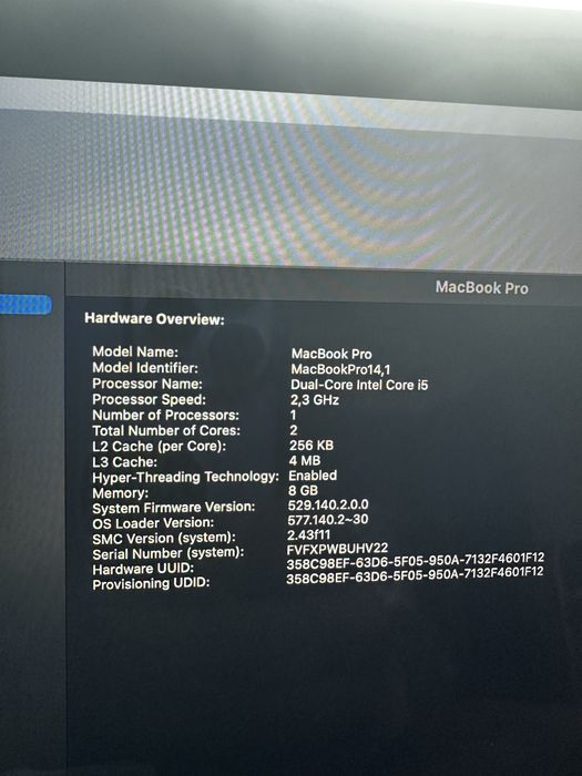 MacBook Pro 2017