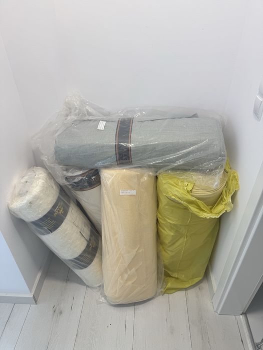 Vand Stoc  Complet perdele si draperi +masina de surfilat profesionala