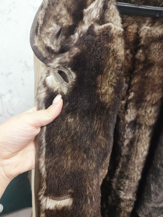 Натуральная  классная дубленка