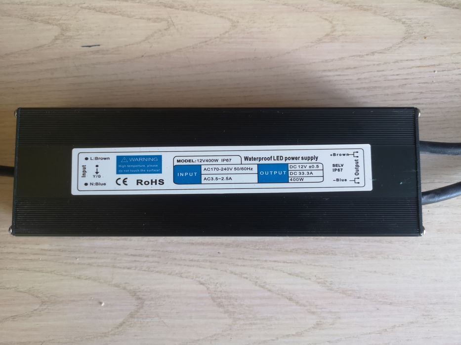 Трансформаторы 12v 400w(33,3A)