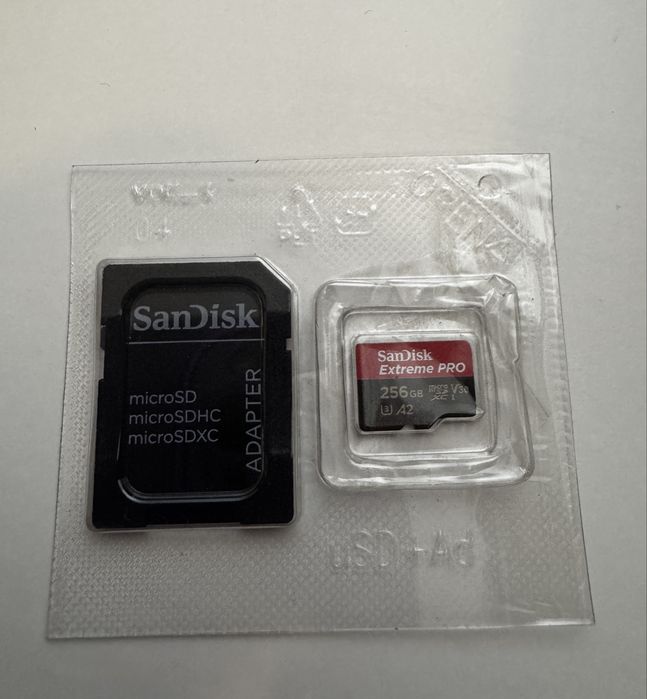 Card de memorie SanDisk Extreme PRO microSDXC 256GB, + SD Adapter