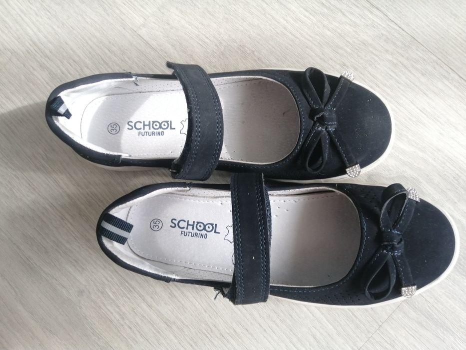Туфли школьные для девочки б/у 35рр