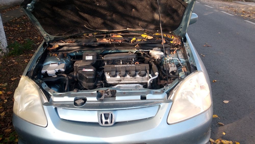 Motor complet Honda Civic 1.4 inj. D14Z6, 66kw/90cp, 1396cm3, an 2001