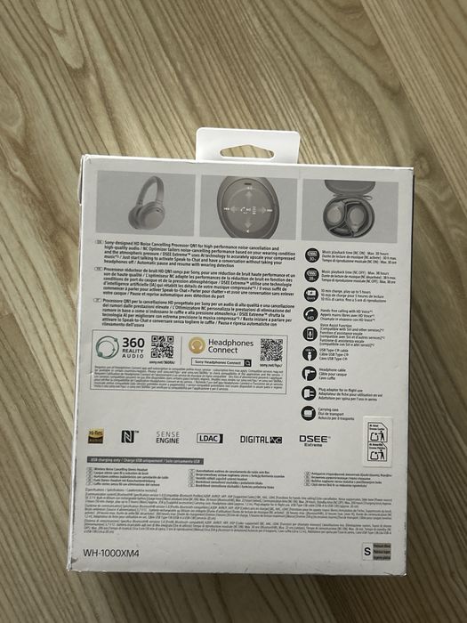 casti Sony WH-1000XM4 Noi / Noise Canceling