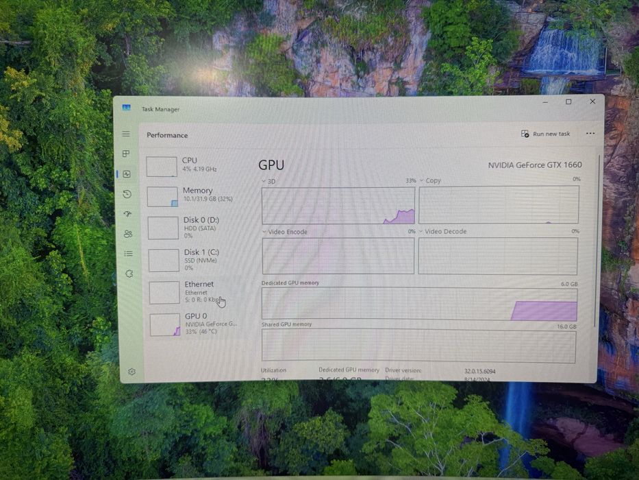 Nvidia gtx 1660 6gb OC