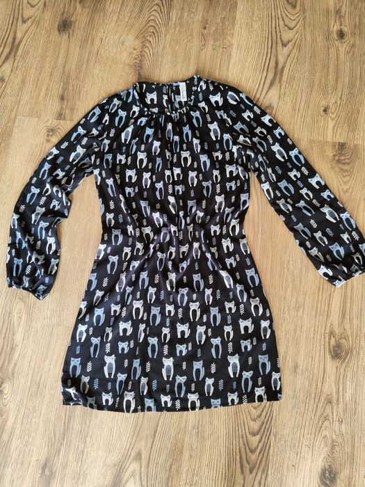 Рокличка с десен на котки.