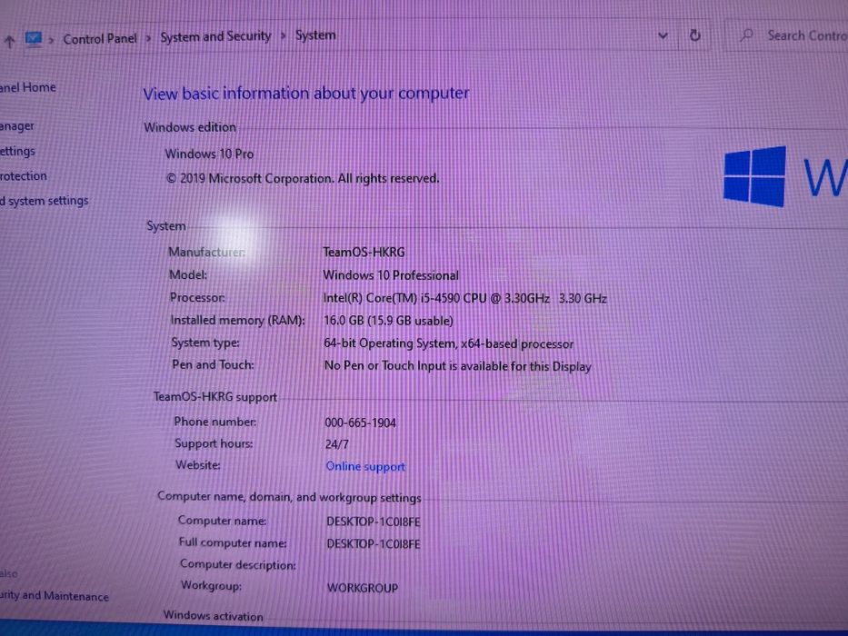 Vând PC intel i5 4590 3.3ghz ,16gb RAM DDR3, ssd 120 GB nou