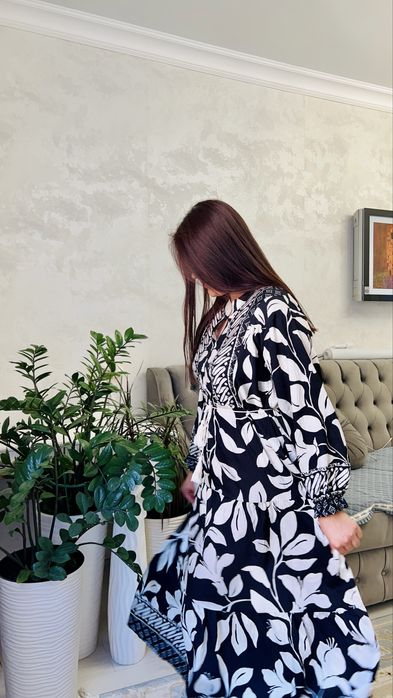 Штапель платье,женские платье