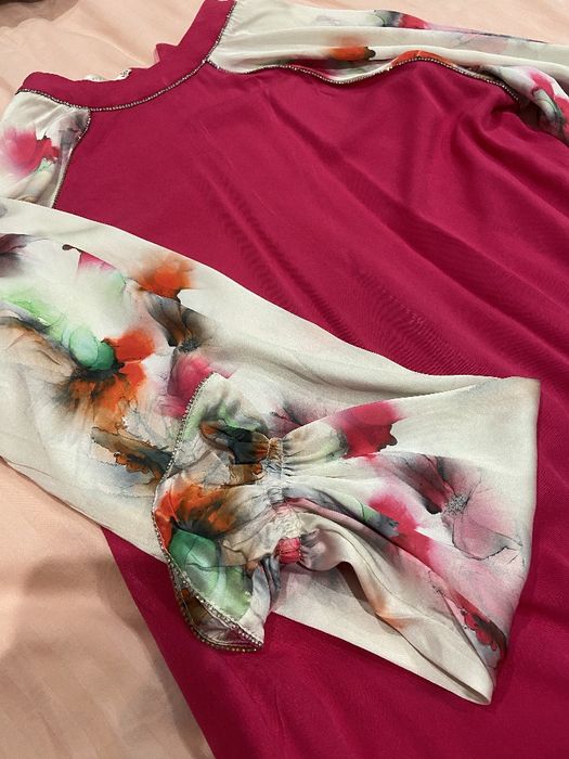 Платье новая малиновый