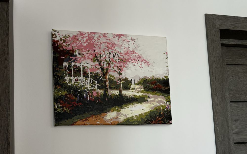 tablou, pictat (pictura pe numere)