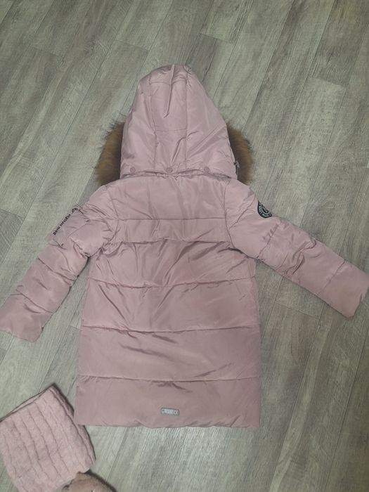 Куртка-пуховик зимний для девочки