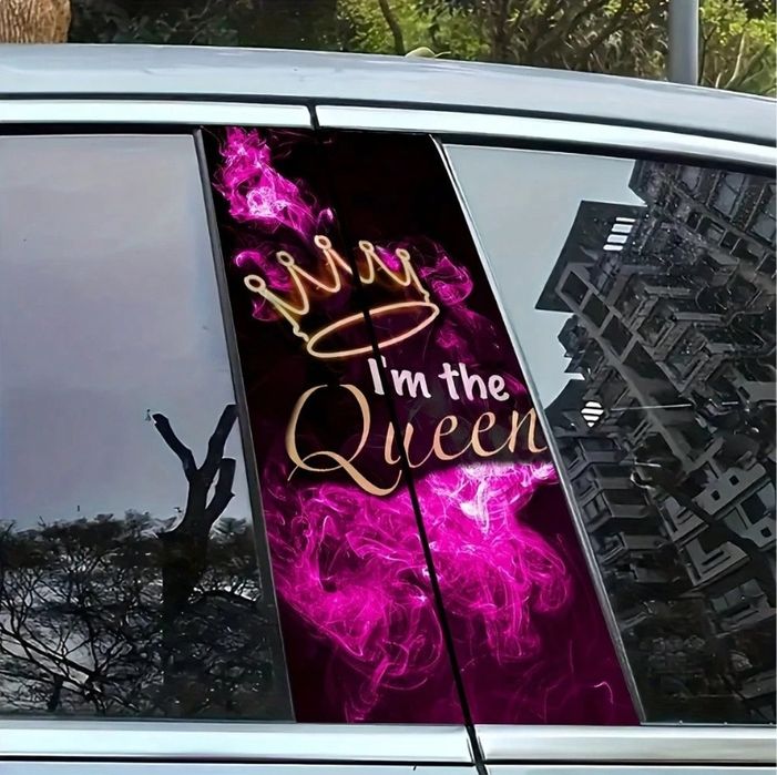 Винилови стикери за страничните колони на вратите - 2бр.