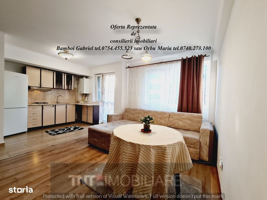 Apartament 2 camere de inchiriat Iasi bloc nou zona Pasarela Bucium