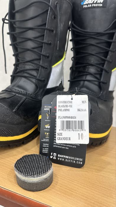 Зимние сапоги фирмы baffin. Модель ,,constructor”