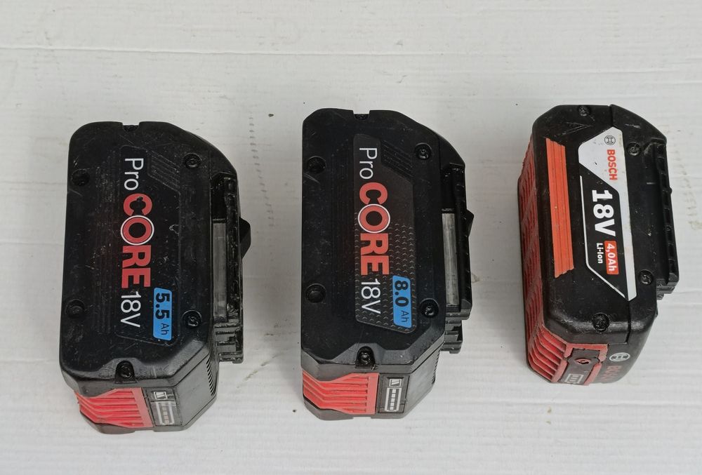 Батерии Bosch 18v, PRO ProCORE18V 5.5Ah, 8Ah. 4Ah.