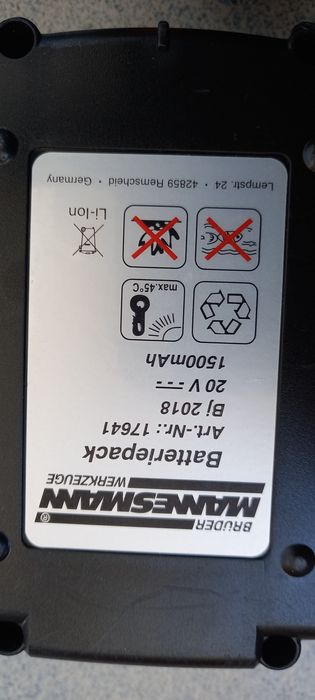 Винтоверт Manesmann Germany