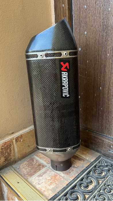 Toba Akrapovic Carbon Exhaust 60mm Gen 3 M-HR045
