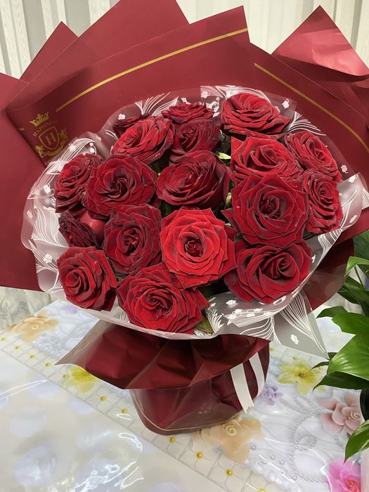 Розы 18 штук куштыы