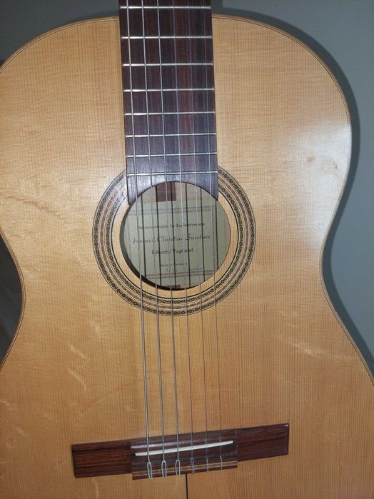 Chitară clasică lutier Heinz & Christian Sandner, 1996, all solid