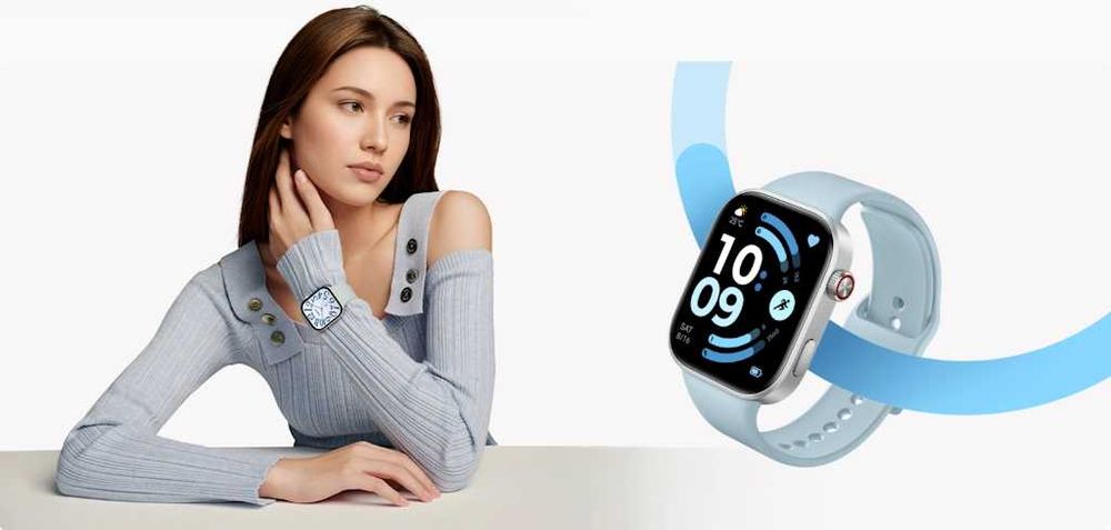 Aqilli Soat, Умные часы Xiaomi Redmi Watch 6 Glacier Blue (Синий)