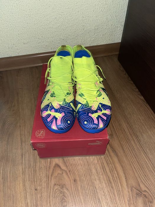 ghete de fotbal puma neymar multicolor