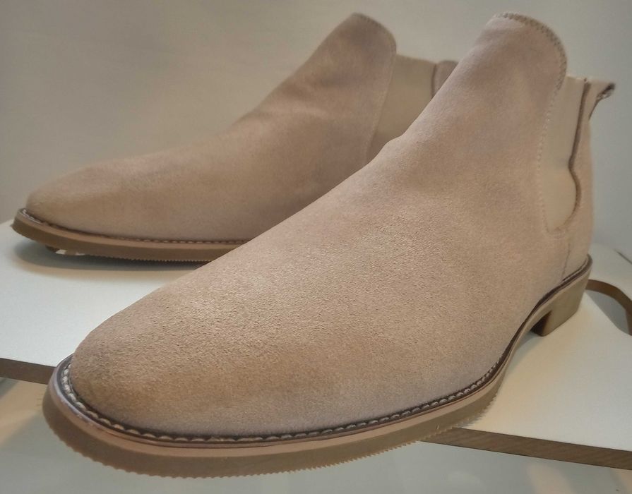 Ghete chelsea premium Dune London 44 piele naturala moale