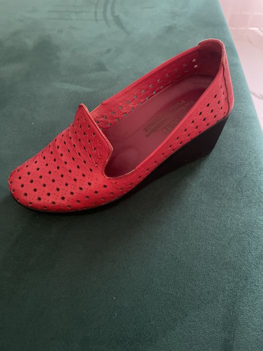 Pantofi casual din piele  naturala moale