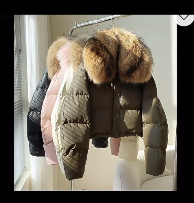 Geaca cu blana naturala