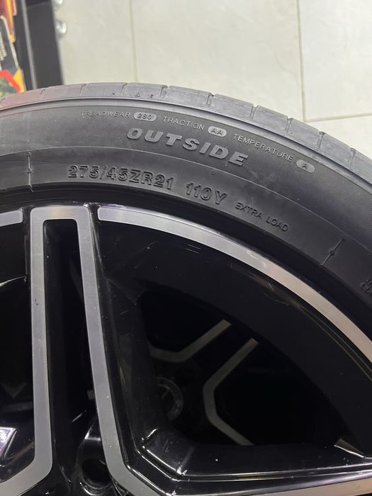 AMG MERCEDES Benz kaplekt diska balon 21razmerda