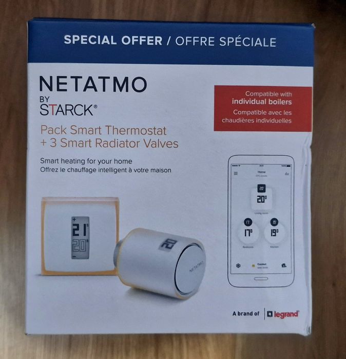 Termostat Netatmo,  capete termostatate Netatmo