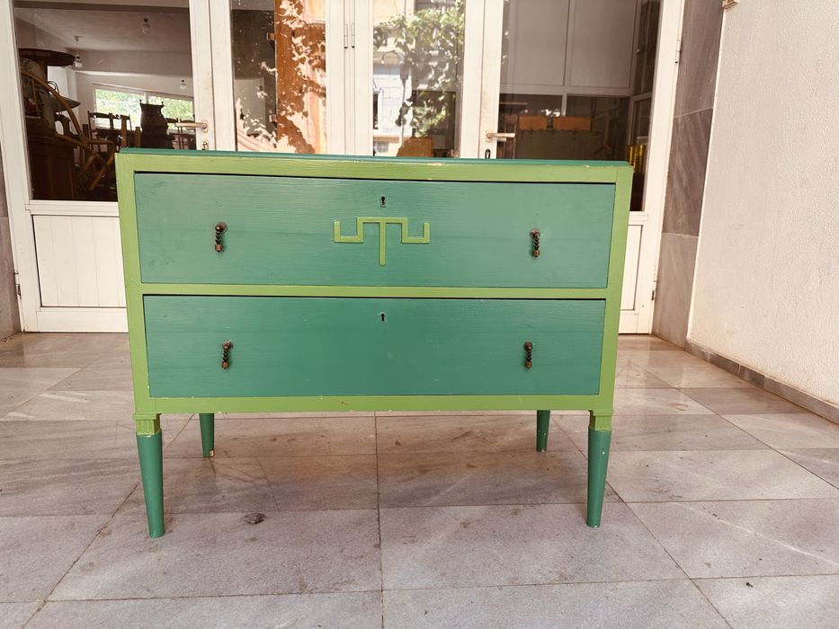 Винтидж скрин / шкаф – скандинавски стил (Швеция, mid-century)