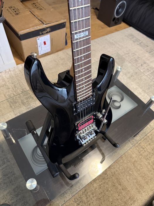 Chitară electrică  ESP LTD MH-50 + Seymour Duncan | Floyd Rose | Setup gata de cântat