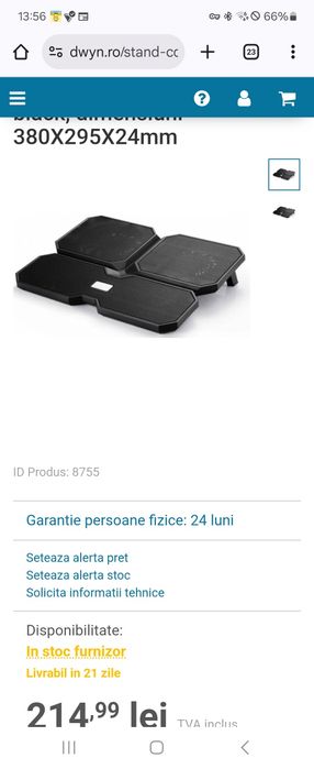 Coolere laptopuri Multicore X6 si KLIM COOL+