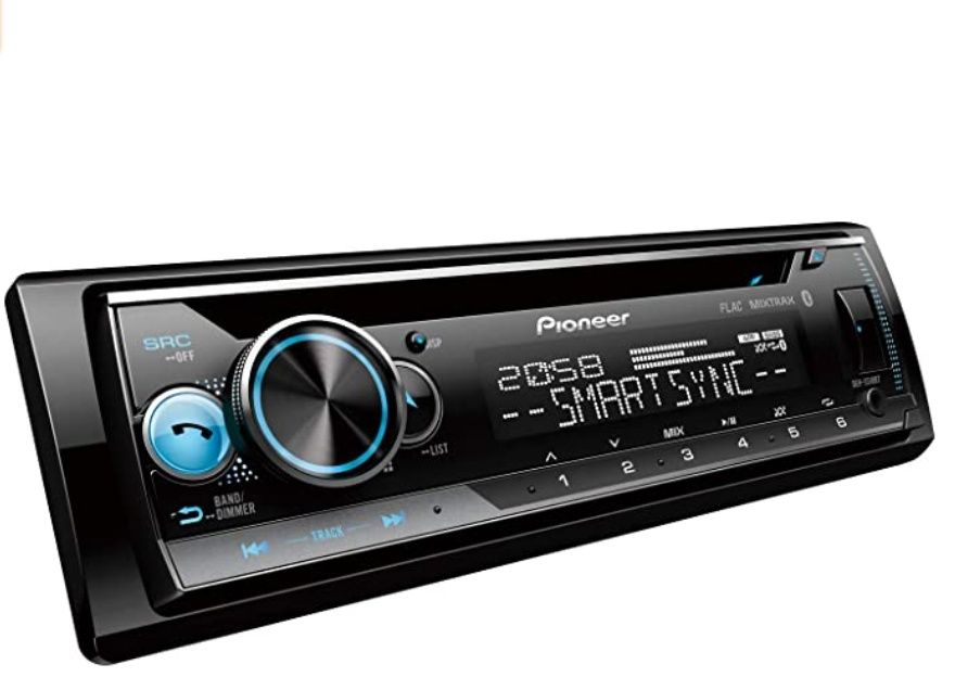 Автоплеър Pioneer DEH-S510BT – Bluetooth / CD / USB / FLAC / RGB – Отличен!