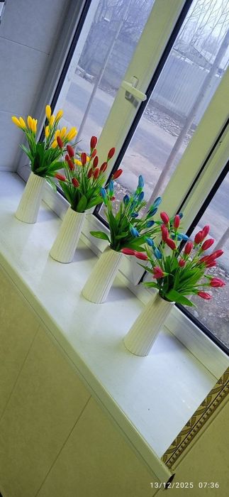 Sovga uchun suniy gullar