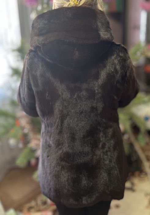 Шуба норковая греческая