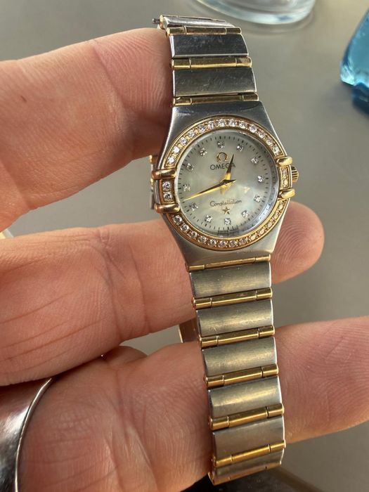 Omega Constellation cu diamante