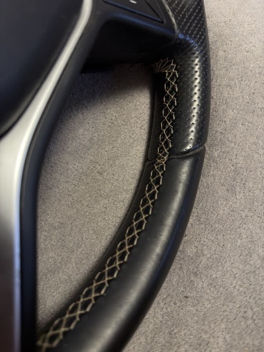 Volan Piele cu Padele Mercedes AMG