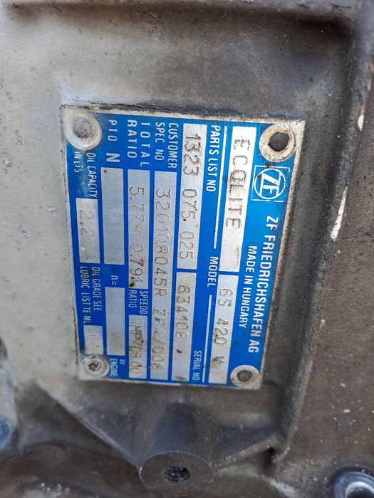 Cutie renault master opel movano 2.3 dci tracțiune spate