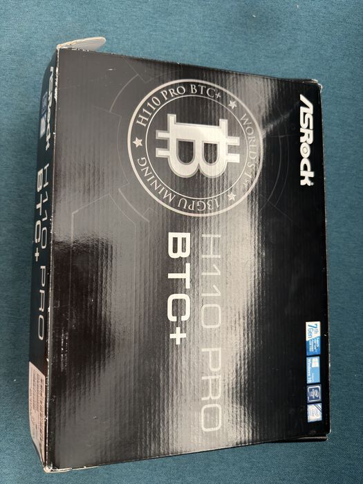 Placa de Baza Asrock H110 Pro btc+ si Biostar TB250-btc pro