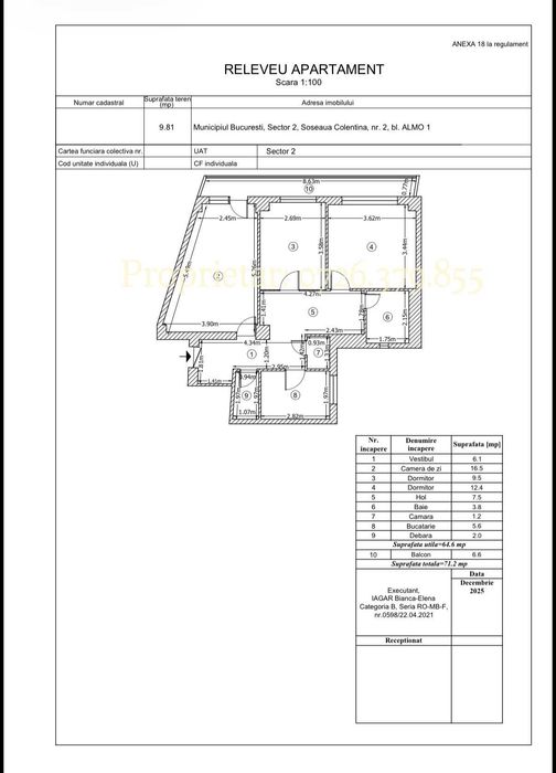 Vand Apartament 3 camere Obor, ALMO, Proprietar