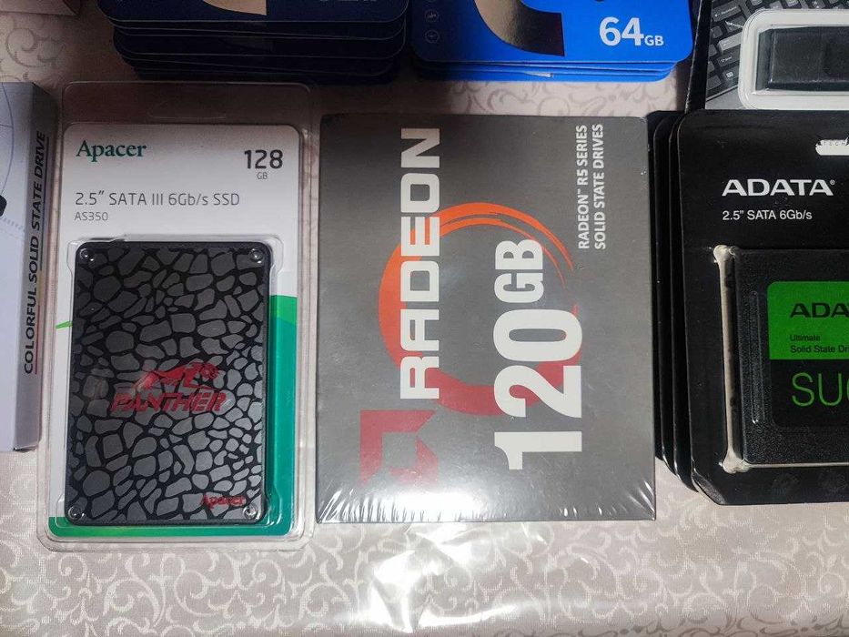 Новые SSD диски для Компьютеров, Ноутбуков, Консолей