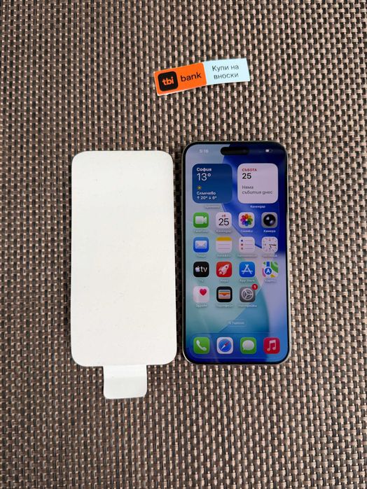 НОВ! iPhone 15 Pro MAX Лизинг от 33€/м Natural Titanium 256GB ГАРАНЦИЯ