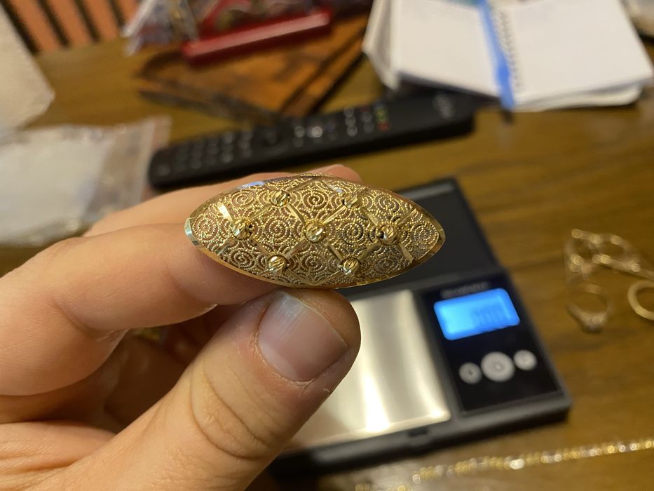 Стилен дамски Златен пръстен  14к - 4,42грама