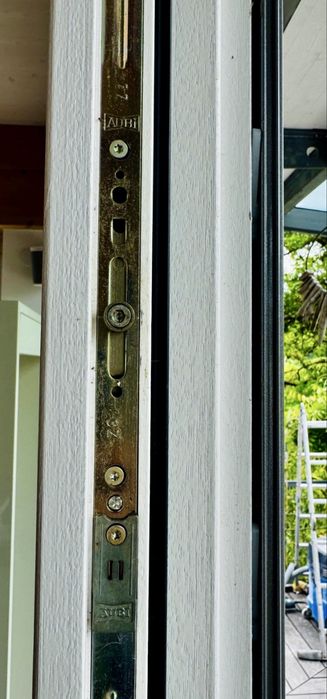 Usi ferestre culisante PSK terasa balcon lemn-aluminiu termopan Germania H 258 x L 325 Garantie