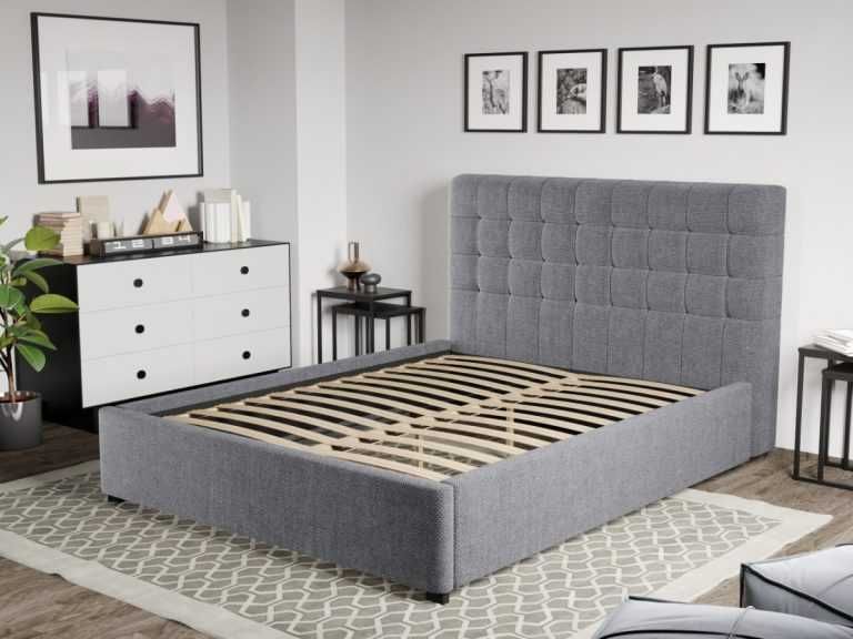 Set Mobila Dormitor Gri Noce C14 - Transport Gratuit in 4-10 zile