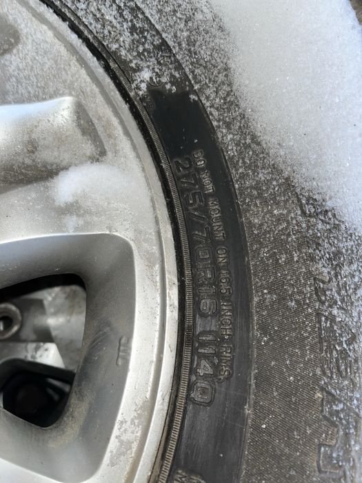 Диски с резиной на крузак