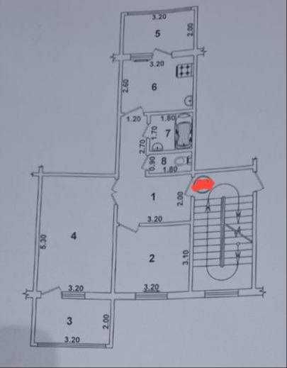 M1241 ПРОДАЕТСЯ 2в3/2/5 Квартира Ор.р: Кушбеги